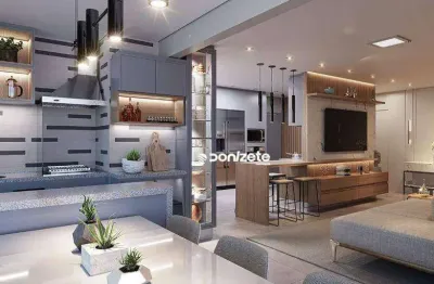 Apartamento com 3 dormitórios à venda, 127 m² por r$ 1.370.000,00 - jardim bela vista - santo andré/sp