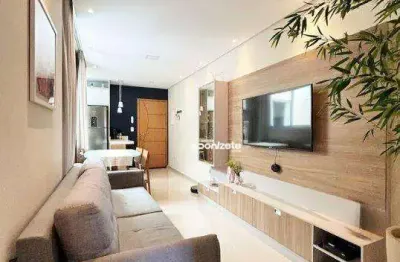 Apartamento com 2 dormitórios à venda, 45 m² por r$ 390.000,00 - vila pires - santo andré/sp