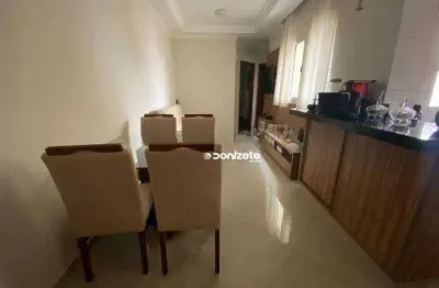 Cobertura com 2 dormitórios à venda, 97 m² por r$ 455.000,00 - vila valparaíso - santo andré/sp