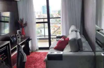 Apartamento com 2 dormitórios à venda, 59 m² por r$ 595.000,00 - parque das nações - santo andré/sp