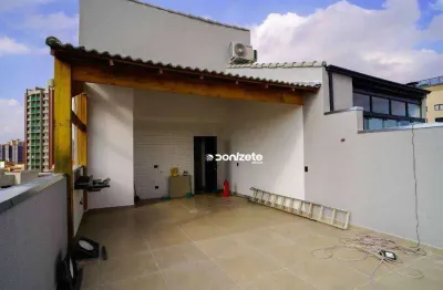 Cobertura à venda, 88 m² por r$ 450.000,00 - vila guiomar - santo andré/sp