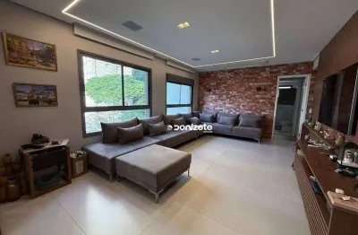 Apartamento com 3 dormitórios à venda, 153 m² por r$ 2.250.000,00 - jardim - santo andré/sp