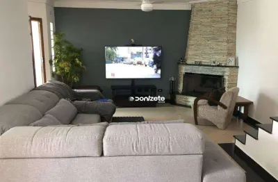 Sobrado com 3 dormitórios à venda, 201 m² por r$ 998.000,00 - parque das nações - santo andré/sp