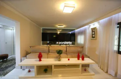 Apartamento com 3 dormitórios à venda, 169 m² por r$ 2.300.000,00 - jardim - santo andré/sp