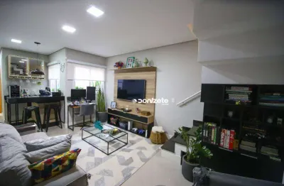 Cobertura com 2 dormitórios à venda, 104 m² por r$ 700.000,00 - jardim paraíso - santo andré/sp