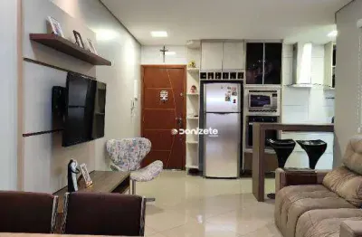 Apartamento à venda, 59 m² por r$ 369.999,99 - parque são vicente - mauá/sp