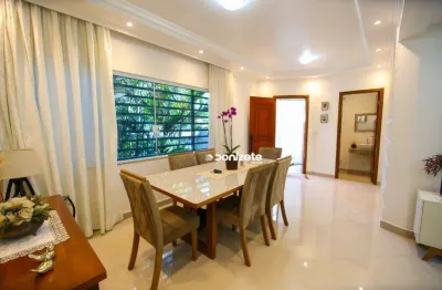 Sobrado para alugar, 236 m² por r$ 8.160,00/mês - vila bastos - santo andré/sp
