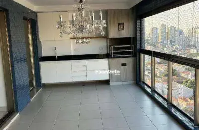 Apartamento com 4 dormitórios para alugar, 175 m² por r$ 13.054,00 - jardim - santo andré/sp