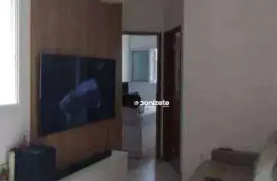Cobertura com 2 dormitórios à venda, 90 m² por r$ 479.000,00 - vila scarpelli - santo andré/sp
