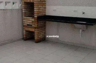Cobertura com 2 dormitórios à venda, 76 m² por r$ 480.000,00 - parque das nações - santo andré/sp