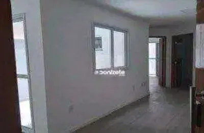 Apartamento com 2 dormitórios à venda, 44 m² por r$ 370.000,00 - parque das nações - santo andré/sp