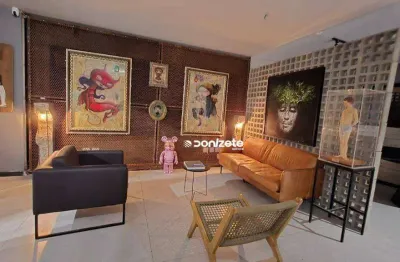 Sala à venda, 75 m² por r$ 850.000,00 - jardim - santo andré/sp