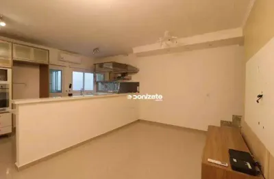 Cobertura com 2 dormitórios à venda, 110 m² por r$ 620.000,00 - vila assunção - santo andré/sp