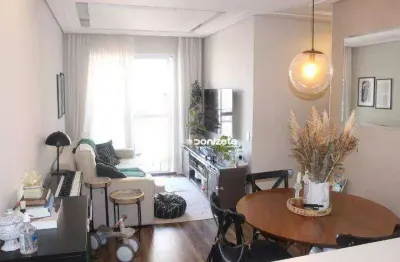 Apartamento com 2 dormitórios à venda, 62 m² por r$ 580.000,00 - campestre - santo andré/sp