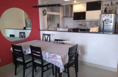 Apartamento com 2 dormitórios à venda, 74 m² por r$ 595.000,00 - vila alzira - santo andré/sp