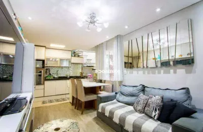 Cobertura com 2 dormitórios à venda, 88 m² por r$ 495.000,00 - vila assunção - santo andré/sp