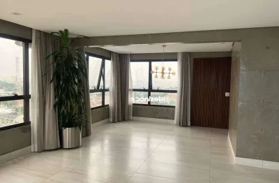 Apartamento com 3 dormitórios à venda, 190 m² por r$ 3.200.000,00 - jardim - santo andré/sp