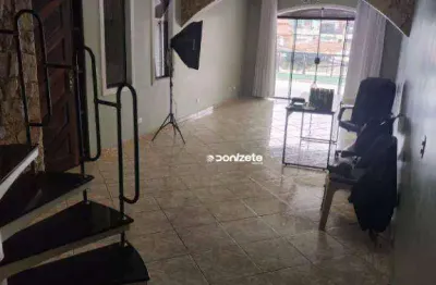 Sobrado com 3 dormitórios à venda, 150 m² por r$ 450.000,00 - sítio dos vianas - santo andré/sp