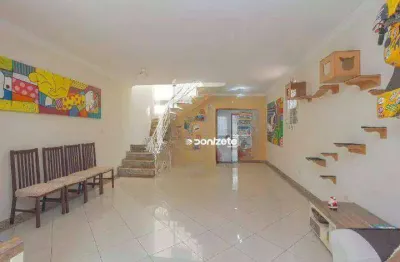 Sobrado com 3 dormitórios à venda, 149 m² por r$ 820.000,00 - jardim paraíso - santo andré/sp