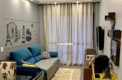 Apartamento com 3 dormitórios à venda, 75 m² por r$ 530.000,00 - vila floresta - santo andré/sp