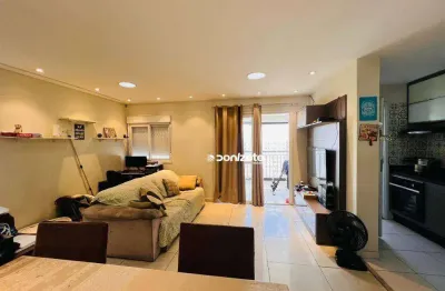 Apartamento com 2 dormitórios à venda, 70 m² por r$ 750.000,00 - jardim - santo andré/sp