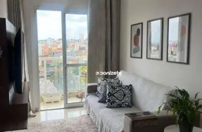 Apartamento com 2 dormitórios à venda, 56 m² por r$ 370.000,00 - parque das nações - santo andré/sp