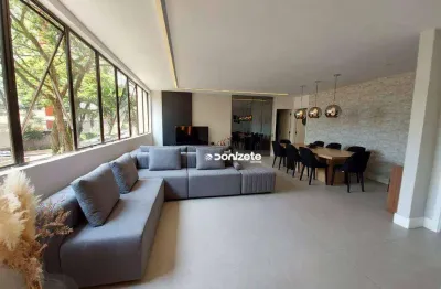 Apartamento com 3 dormitórios, 125 m² - venda por r$ 1.200.000,00 ou aluguel por r$ 9.598,34/mês - jardim - santo andré/sp