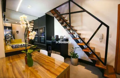 Cobertura com 2 dormitórios à venda, 100 m² por r$ 530.000,00 - vila pires - santo andré/sp