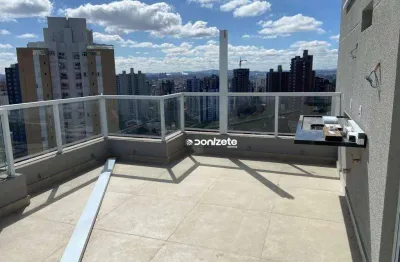 Cobertura com 2 dormitórios, 126 m² - venda por r$ 1.050.000,00 ou aluguel por r$ 6.034,00/mês - jardim - santo andré/sp