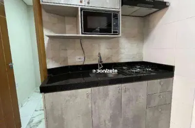 Apartamento com 2 dormitórios à venda, 37 m² por r$ 249.999,90 - vila tibiriçá - santo andré/sp
