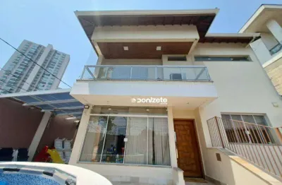Sobrado com 4 dormitórios, 399 m² - venda por r$ 3.500.000,00 ou aluguel por r$ 10.100,00/mês - campestre - santo andré/sp