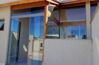 Cobertura com 2 dormitórios à venda, 63 m² por r$ 440.000,00 - jardim progresso - santo andré/sp