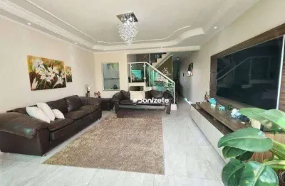 Sobrado com 3 dormitórios à venda, 238 m² por r$ 899.999,90 - parque novo oratório - santo andré/sp