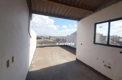 Cobertura com 2 dormitórios à venda, 88 m² por r$ 615.000,00 - utinga - santo andré/sp
