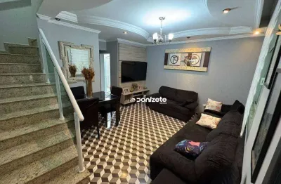 Sobrado com 2 dormitórios à venda, 78 m² por r$ 480.000,00 - utinga - santo andré/sp