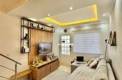Sobrado à venda, 93 m² por r$ 440.000,00 - jardim nova petrópolis - são bernardo do campo/sp