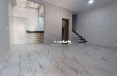 Sobrado com 2 dormitórios à venda, 60 m² por r$ 395.000,00 - jardim das maravilhas - santo andré/sp