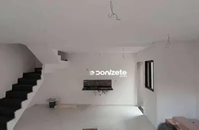 Sobrado com 3 dormitórios à venda, 102 m² por r$ 690.000,00 - vila lucinda - santo andré/sp