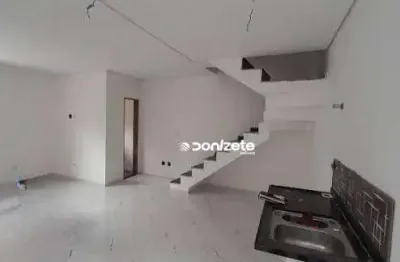 Sobrado com 2 dormitórios à venda, 101 m² por r$ 590.000,00 - vila lucinda - santo andré/sp