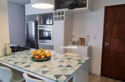 Cobertura com 2 dormitórios à venda, 74 m² por r$ 373.000,00 - jardim las vegas - santo andré/sp