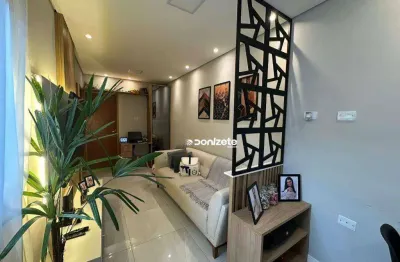 Apartamento com 2 dormitórios à venda, 50 m² por r$ 349.500,00 - vila linda - santo andré/sp