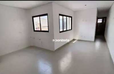 Cobertura com 2 dormitórios à venda, 100 m² por r$ 359.999,99 - jardim guarará - santo andré/sp