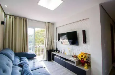 Apartamento com 3 dormitórios à venda, 72 m² por r$ 695.000,00 - jardim - santo andré/sp