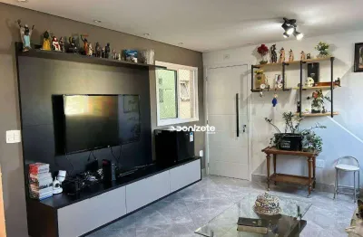 Cobertura com 2 dormitórios à venda, 120 m² por r$ 640.000,00 - casa branca - santo andré/sp