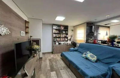 Cobertura com 2 dormitórios à venda, 120 m² por r$ 540.000,00 - vila tibiriçá - santo andré/sp