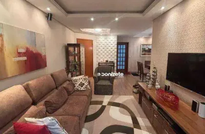 Apartamento com 3 dormitórios à venda, 144 m² por r$ 1.383.000,00 - vila assunção - santo andré/sp