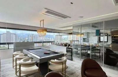 Apartamento com 2 dormitórios à venda, 135 m² por r$ 2.650.000,00 - vila assunção - santo andré/sp