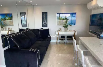 Apartamento com 2 dormitórios à venda, 83 m² por r$ 1.065.000,00 - vila scarpelli - santo andré/sp
