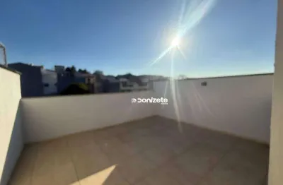 Cobertura com 2 dormitórios à venda, 84 m² por r$ 399.000,00 - vila pires - santo andré/sp