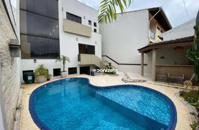 Sobrado com 4 dormitórios, 497 m² - venda por r$ 2.600.000,00 ou aluguel por r$ 13.621,00/mês - olímpico - são caetano do sul/sp